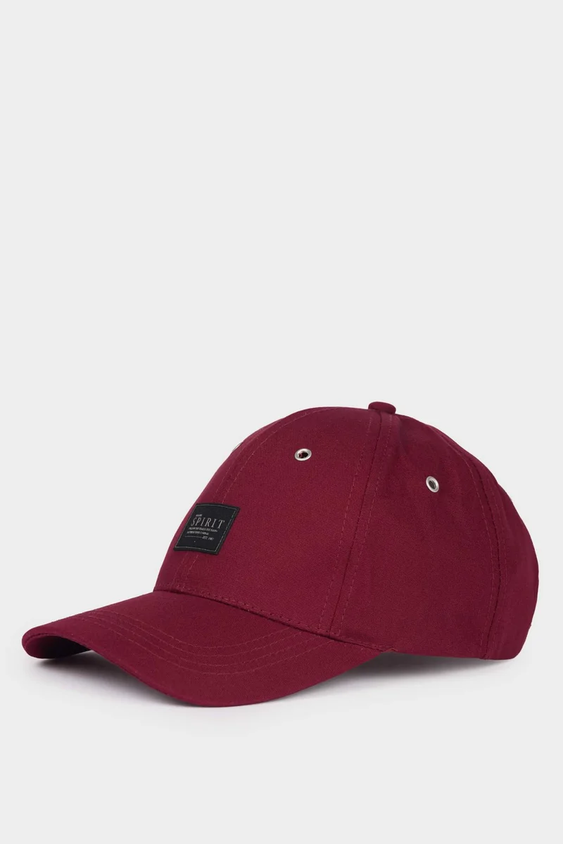 ديفاكتو Woman Cotton Label Print Cap