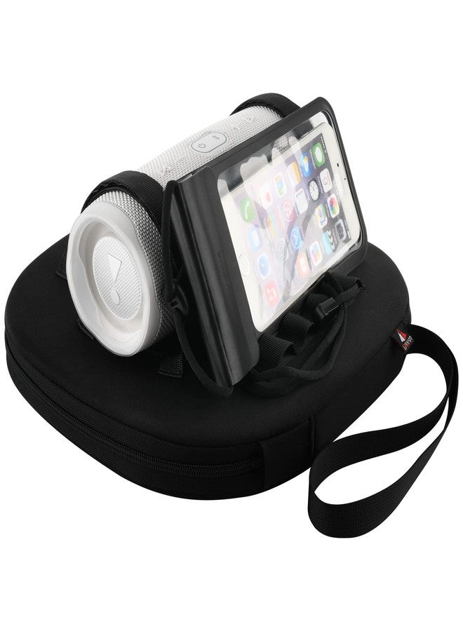 TXEsign Floating Holder for JBL Charge 4/Charge 5/Charge 6/Flip 5/Flip 6/Flip 7 Speaker, Floating Serving Tray Table Speaker Cell Phone Floating Table Float Holder for Beach, Hot Tub and Pool Party - Image 1