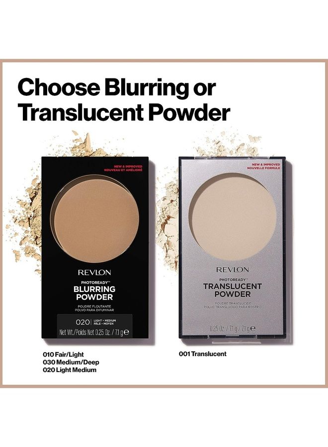 ريفلون Photo Ready Finisher Pressed Powder Translucent 7.1g Beige - Image 5