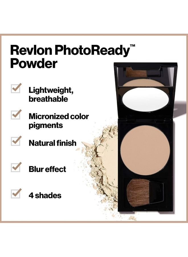 ريفلون Photo Ready Finisher Pressed Powder Translucent 7.1g Beige - Image 2