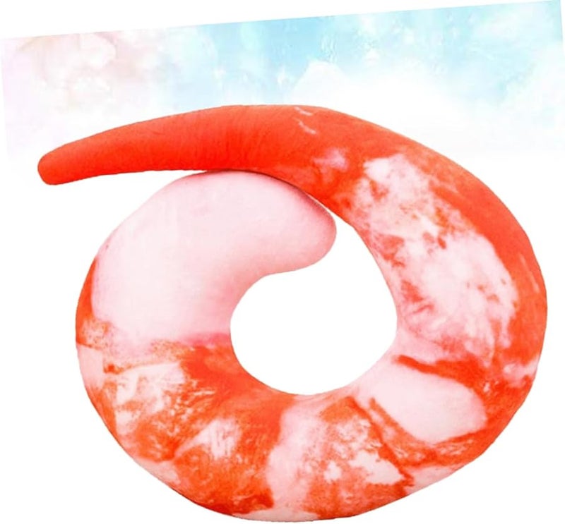 Shrimp Pillow for Travel Neck Cushion Comfortable Pillow for Neck Support Home Office - Image 4