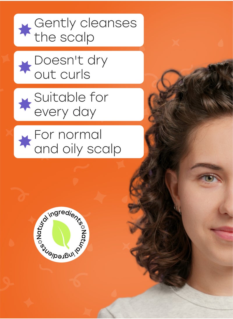 CURL ROCK AND ROLL Curl Rock and Roll Shampoo - Moisturizes and Nourishes Hair - Paraben-Free & Sulfate-Free, 270 ml  - Image 4