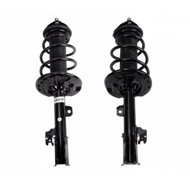 TRQ Front Strut Coil Spring Assembly Set Driver Passenger Sides Compatible with 1419 Toyota Highlander