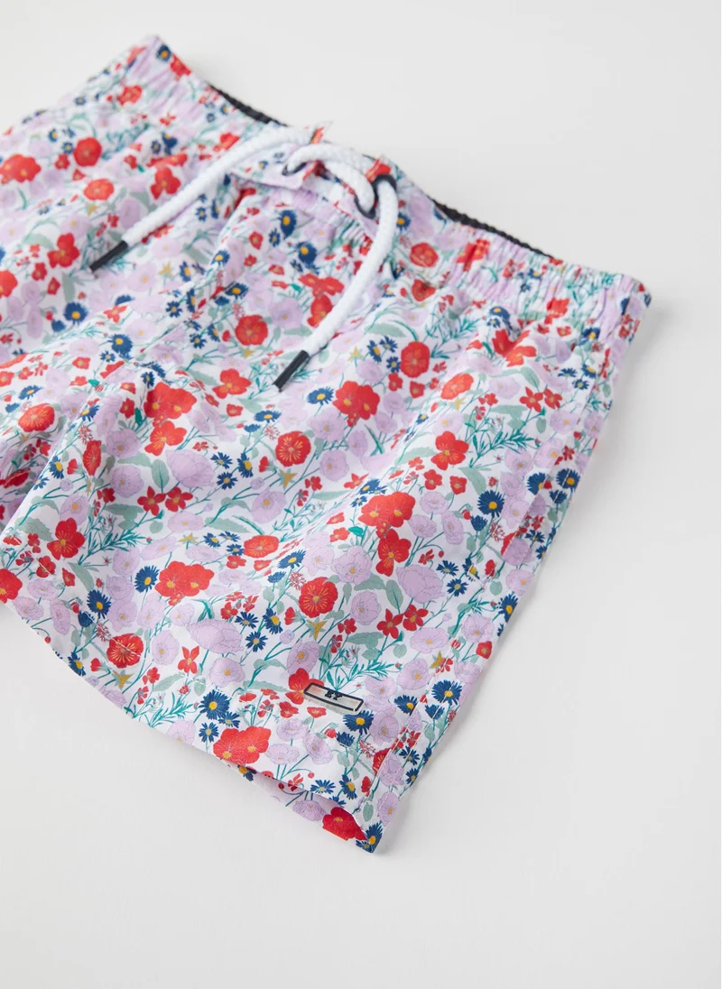 زيبي Swim Shorts UPF 80 for Boys, Multicoloured