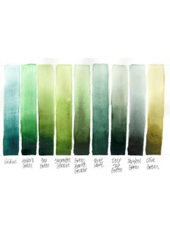 Daniel Smith Daniel Smith Extra Fine Watercolor 15ml Paint Tube, Terre Verte  - Image 4