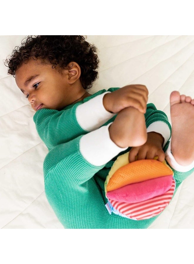 Haba Rainbow Fabric Ball - Machine Washable with 8 Different Sensory Affects - Image 3