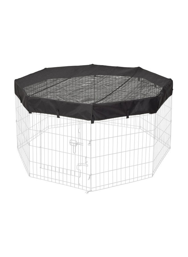 MidWest Homes for Pets MidWest Homes for Pets Octagon Exercise Pen Fabric Mesh Top - Image 1