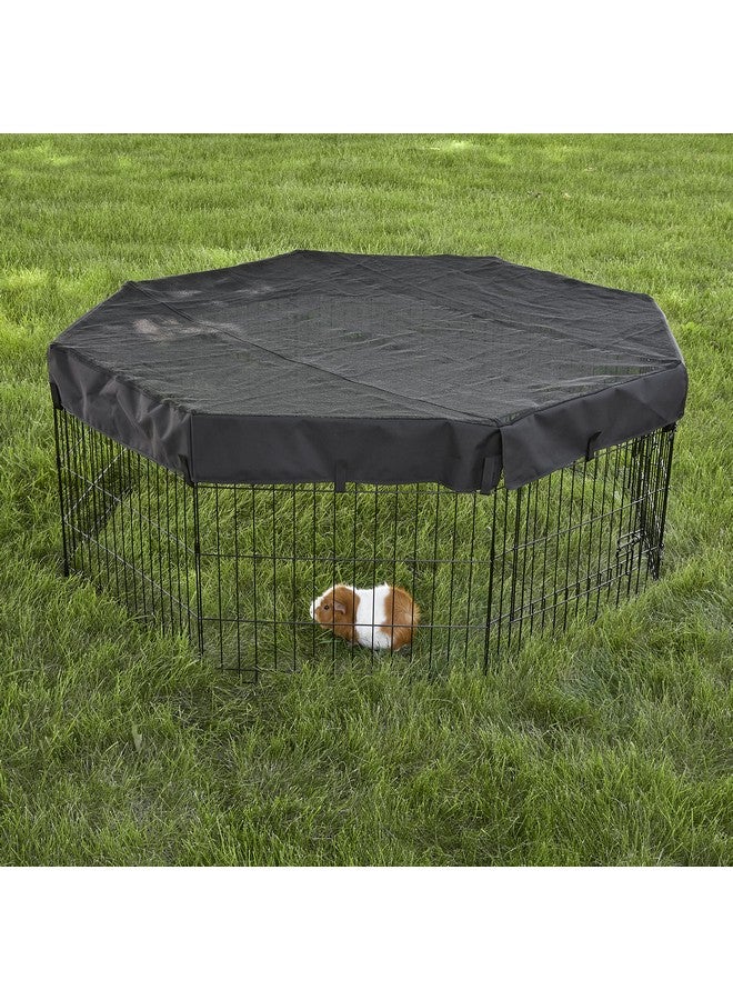 MidWest Homes for Pets MidWest Homes for Pets Octagon Exercise Pen Fabric Mesh Top - Image 4