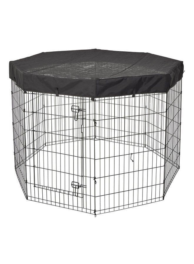 MidWest Homes for Pets MidWest Homes for Pets Octagon Exercise Pen Fabric Mesh Top - Image 5