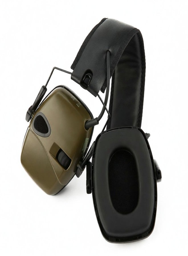 Electronic Folding Ear Protector Anti-Noise Earmuffs for Shooting Hu nting - Image 1