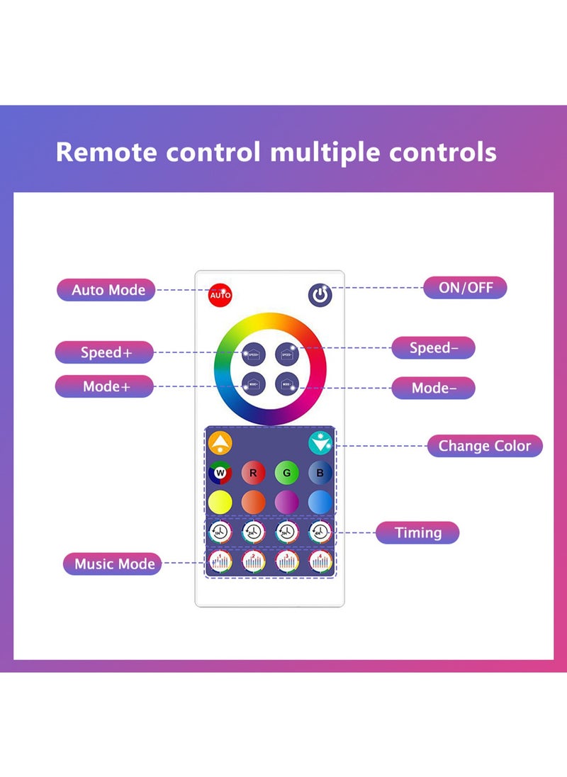 MITOYO - App Control RGBIC DIY Music Sync Neon Rope Light With Bluetooth 3m - Image 1