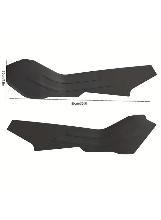 Enhanced Side Kick Pads For Tesla Model 3 2024 2026 All Weather Protection Scratch And Dust Resistant Interior Accessories Set Of 2 - Image 2