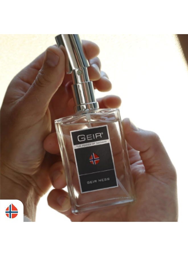 Geir Ness Eau de Parfum Spray For Men - Long Lasting Fresh, Cool Scent - Mix of Refreshing Norwegian Mountain Fragrance - 3.4 oz… - Image 5
