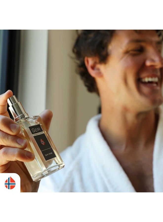 Geir Ness Eau de Parfum Spray For Men - Long Lasting Fresh, Cool Scent - Mix of Refreshing Norwegian Mountain Fragrance - 3.4 oz… - Image 3