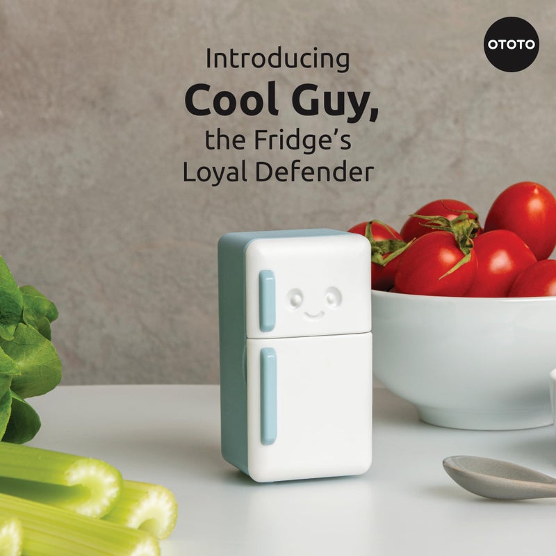 OTOTO Fridge Deodorizer - Refrigerator Deodorizer, Baking Soda Odor Absorber, Cute Kitchen Accessories, Baking Soda Container, Kitchen Gadgets (Fridge) - Image 3