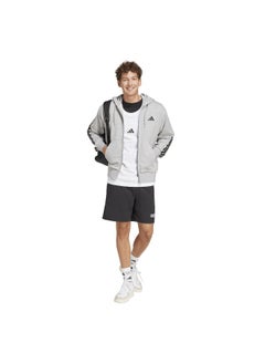 Adidas adidas essentials three stripes french terry fullzip men hooded track top  - Image 5
