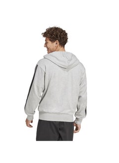 Adidas adidas essentials three stripes french terry fullzip men hooded track top  - Image 3