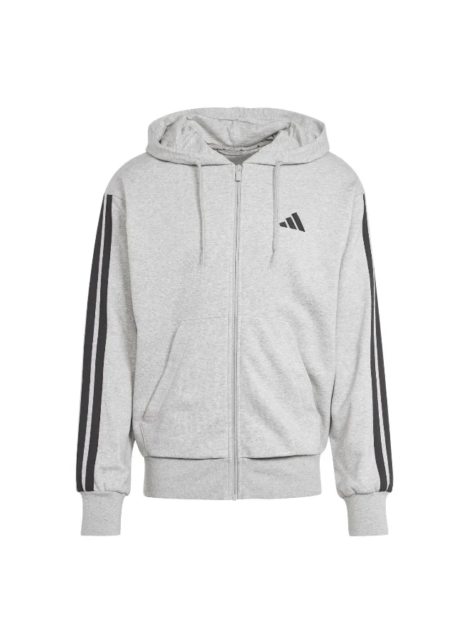 Adidas adidas essentials three stripes french terry fullzip men hooded track top