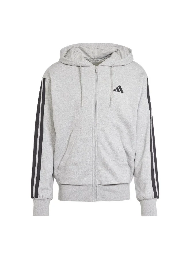 Adidas Essentials Three Stripes French Terry Fullzip Hoodie