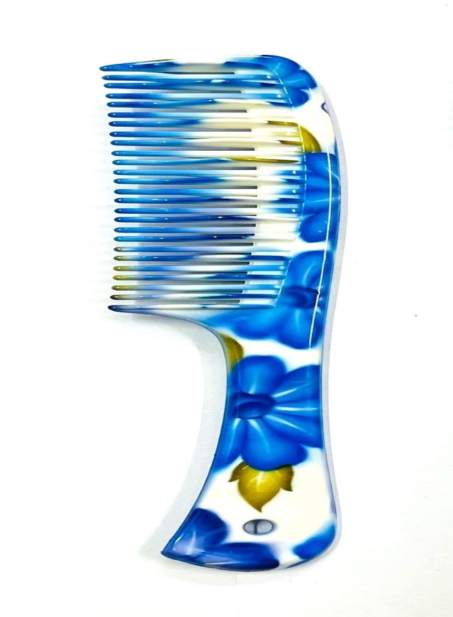 Maple Premium Dressing Detangling Printed Handle Hair Comb Combo Set Italy Comb for Men,Women (Multicolour), Imported, Pack of 3 - Image 4