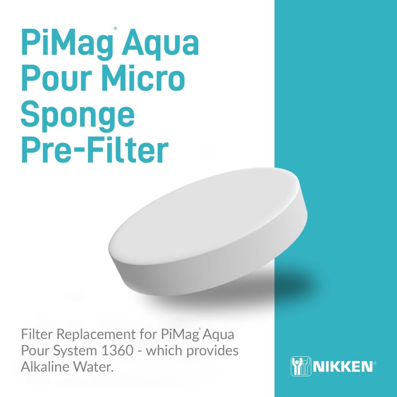 Nikken PiMag Aqua Pour Micro Sponge Pre-Filter 1362 Pre-Filter Replacement for PiMag Aqua Pour System 1360 - Water Systems Components - Image 2