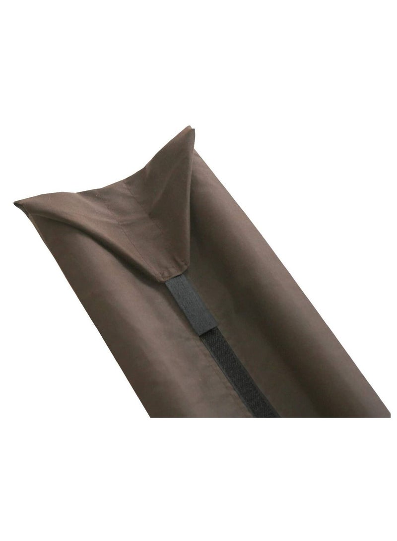 Twin Draft Guard Door Draft Stopper, Year Round Insulator, for Summer and Winter Use Patented & TRADEMARKED - Image 3