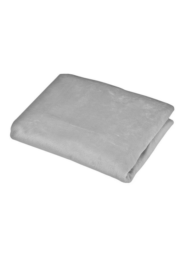 TL Care Heavenly Soft Chenille Fitted Pack 'N Play Playard Sheet Gray For Boys And Girls Pack N Play Playard( 27" X 39" X 4") - Image 3