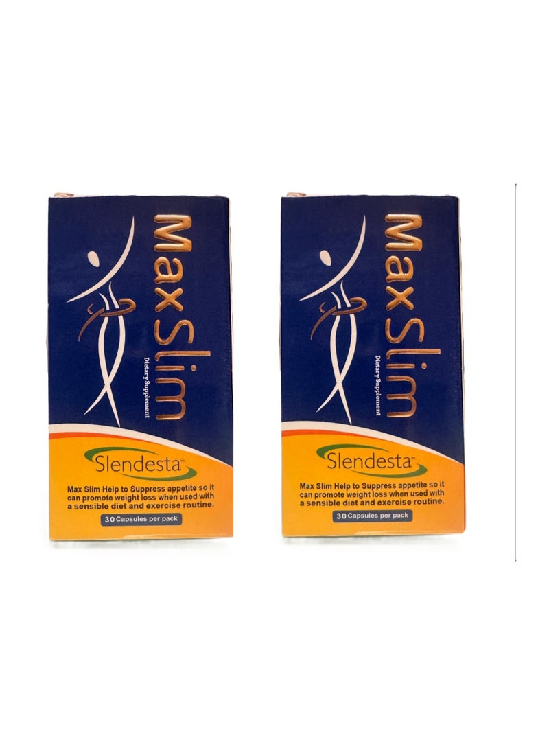 Bundle Max Slim 2-Pack - Slimming & Appetite suppress