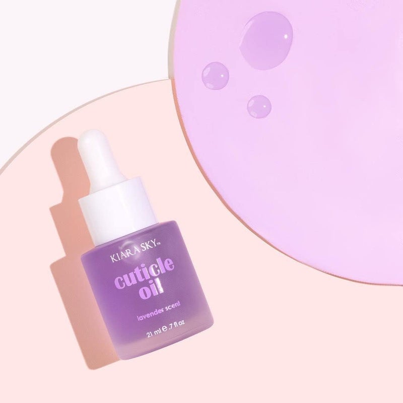 KIARA SKY Cuticle Oil - Hydrating, Nourishing & Moisturizing, Repair for Weak Damaged Nails 0.7 fl oz - Lavender Scent - Image 2