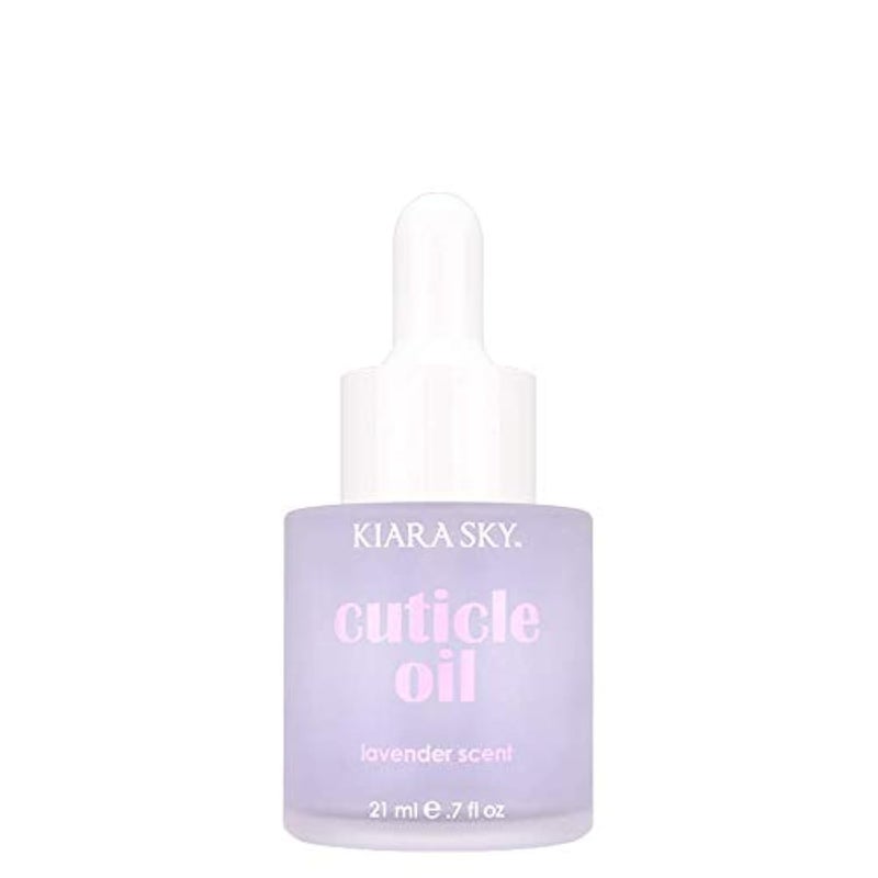 KIARA SKY Cuticle Oil - Hydrating, Nourishing & Moisturizing, Repair for Weak Damaged Nails 0.7 fl oz - Lavender Scent - Image 1
