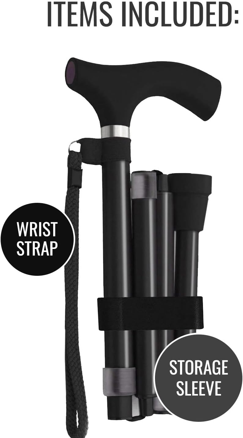 Switch Sticks Walking Cane for Men or Women, Foldable and Adjustable from 32-37 Inches, FSA and HSA Eligible - Image 5