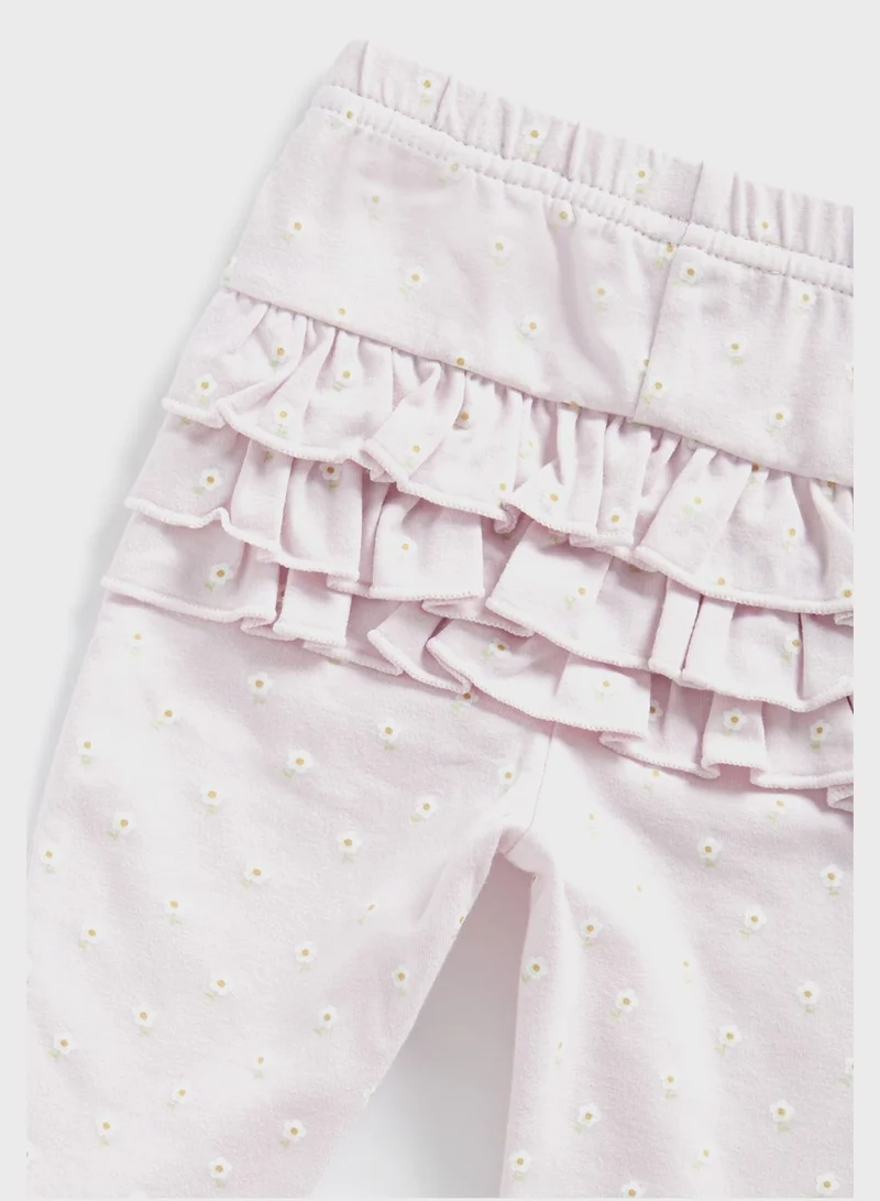 mothercare Infant 2 Pack Assorted Leggings
