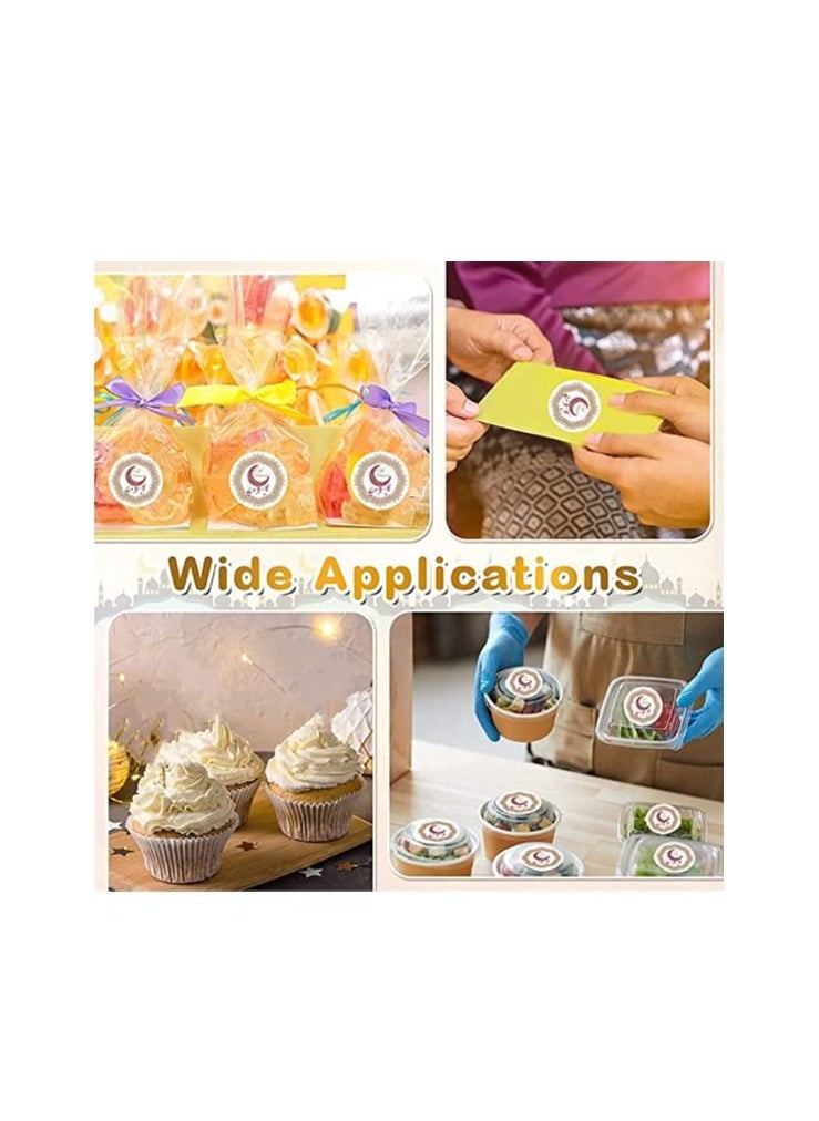PRINTSHOP4ME Eid Mubarak Stickers for Eid Party Decorations Design 1  - Image 5