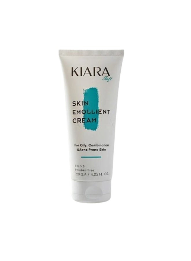 EUREKA Kiara Emollient Cream for Oily, Combination and Acne Prone Skin 120 gm - Image 1