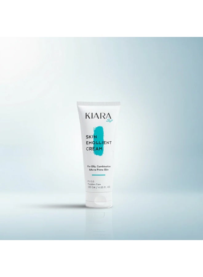 EUREKA Kiara Emollient Cream for Oily, Combination and Acne Prone Skin 120 gm - Image 5