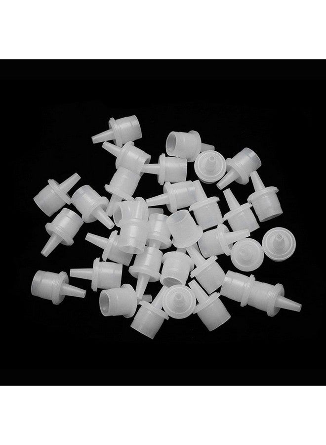 Luzen 50Pcs Eyelash Glue Bottle Replacement Nozzle Caps Lash Glue Bottle Replacement Plug Mouth Tips For Home Or Beauty Salon Eyelash Extension Tool - Image 2