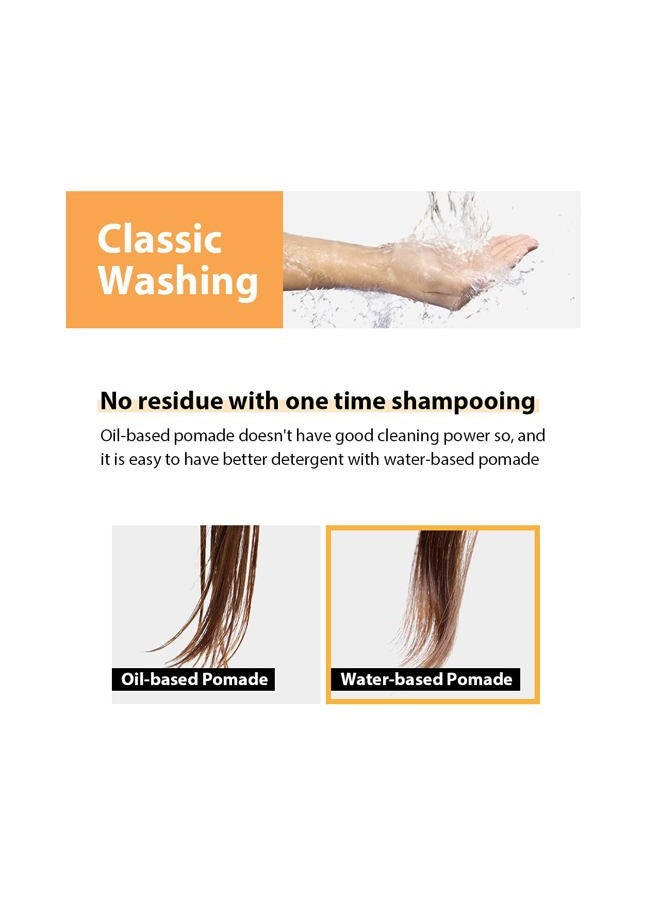 Dashu Classic Incredible Shine Pomade 3.5oz - Strong Hold & High Shine for Hairstyling - Image 5