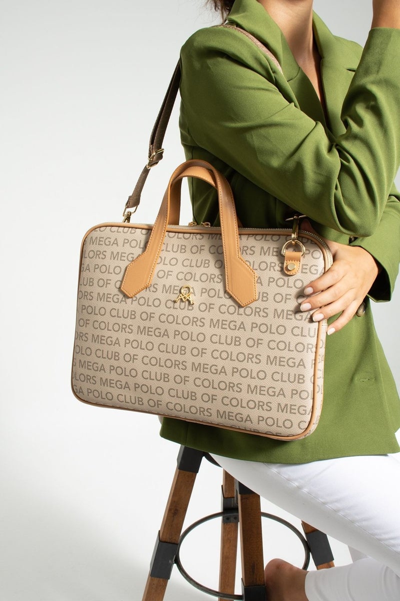Çanta Trend Bag Trend Mega Polo Club Of Colors Long Adjustable Shoulder Laptop Bag  - Image 3