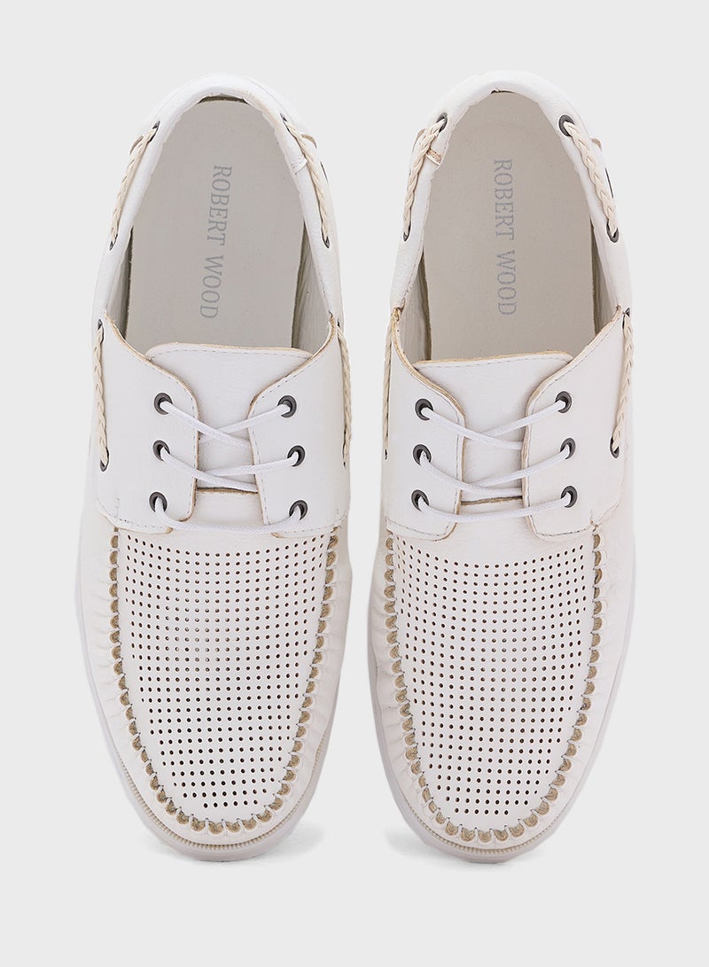Robert Wood Comfort Boat Shoes  - Image 4