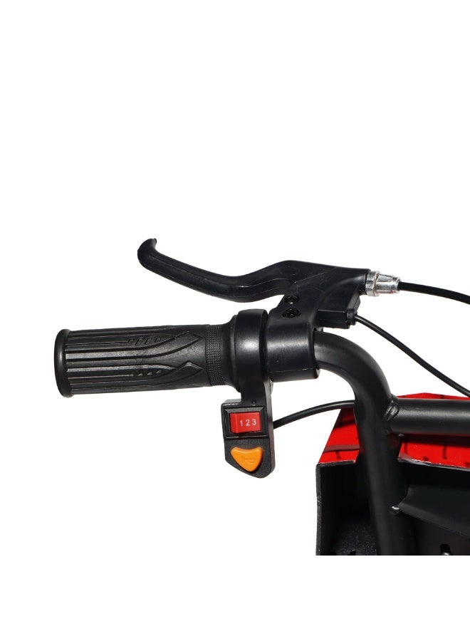 Crony سيارة درفت CRONY JL009 8 بوصة من نوع V - محرك 250 واط، بطارية 36 فولت/3 أمبير، أضواء LED، 3 أوضاع سرعة، لعبة درفت كهربائية للأطفال - Image 5