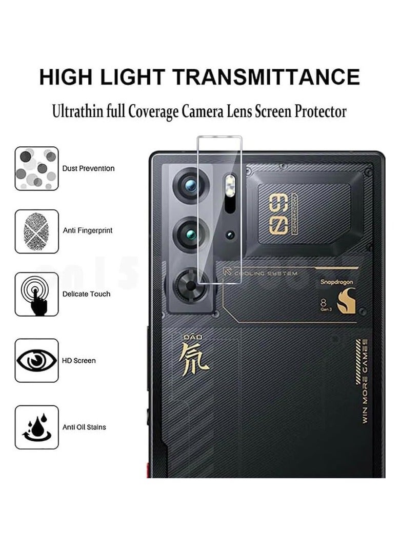 General [2+2] Privacy FilmCompatible with ZTE Nubia Red Magic 9 Pro Privacy Screen Protector 9H Hardness FilmFull Screen Privacy Tempered Glass Scratch Resistant No Bubbles  - Image 3