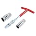 VKVXCLON Spark Plug Socket Wrench Set THandle Universal 16mm 58 21mm 1316 Spark Plug Remover and Installer Tool for Motorcycles Small Motor Vehicles Lawn Mowers - Image 2
