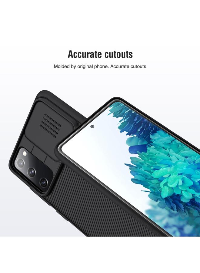 Nillkin Case For Samsung Galaxy S20 FE Black Mirror Series PC Camshield Full Coverage Dust-proof Scratch Resistant Phone Case - Image 5