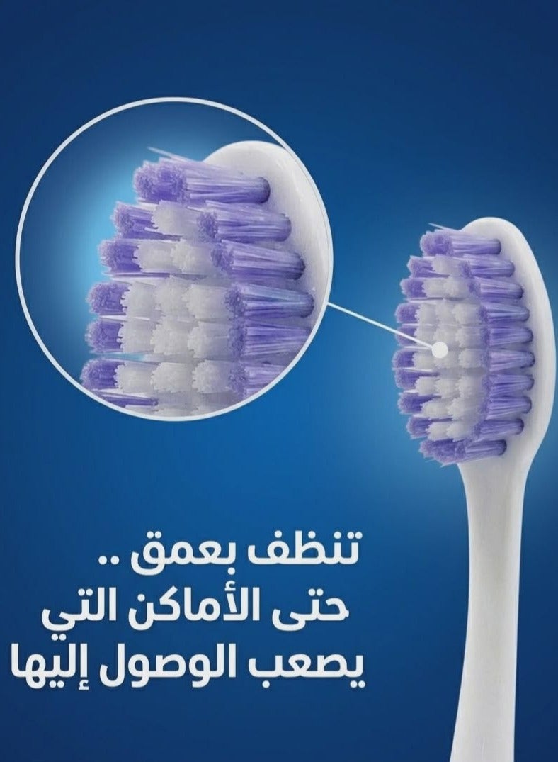 سنسوداين فرشاة أسنان ترميم وحماية للأسنان الحساسة – طقم قطعتين (شعيرات ناعمة) - Image 2