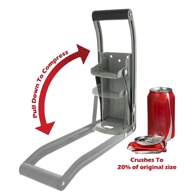Vipxyc Can Crusher, 12 oz. Metal wall mount Smasher Aluminum Soda Ceer Can Recycling Bottle High performance environmentally friendly industrial hardware hand tool - Image 3