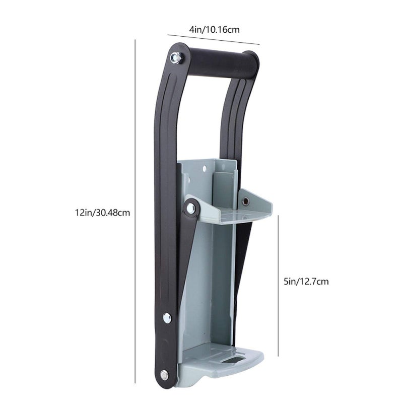 Vipxyc Can Crusher, 12 oz. Metal wall mount Smasher Aluminum Soda Ceer Can Recycling Bottle High performance environmentally friendly industrial hardware hand tool - Image 5