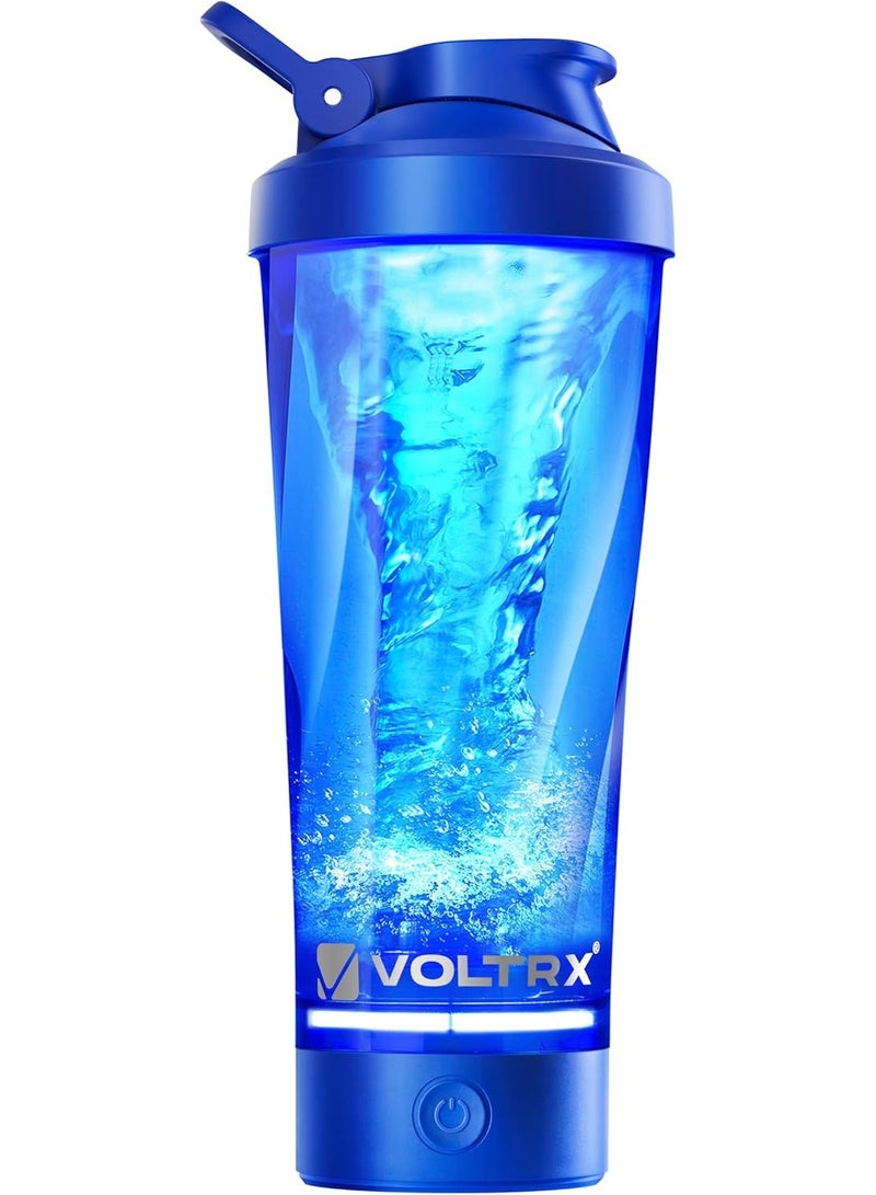 VOLTRX Premium Electric Protein Shaker Bottle, Made with Tritan - BPA Free - 24 oz Vortex Portable Mixer Cup/USB Rechargeable Shaker Cups for Protein Shakes - Image 1