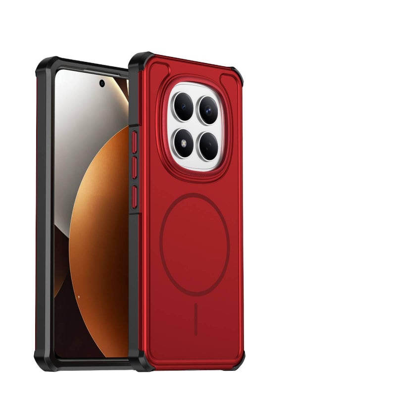 غطاء MagSafe، مغناطيس باللون الأزرق قوي، مقاوم للصدمات لـ Redmi Note 15، أزرق مغناطيسي للطاولة للمكتب المنزلي للتخزين العملي - Image 2