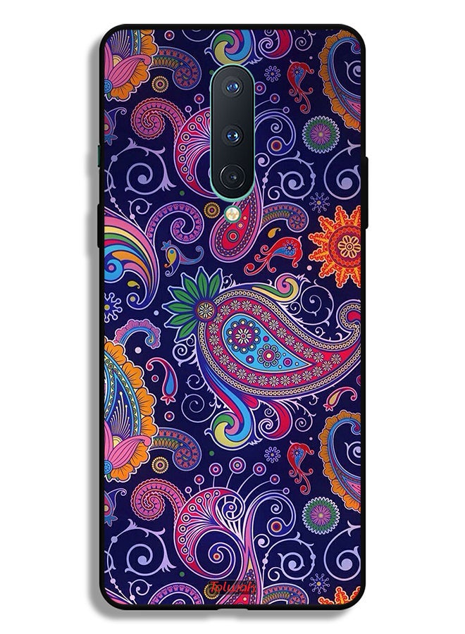 Tolwak OnePlus 8 Protective Case Cover Mandala Art Pattern - Image 2