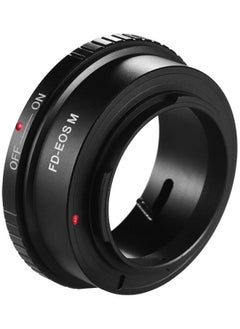 NIBEMINENT FD-EOS M Lens Mount Adapter Ring Black  - Image 2